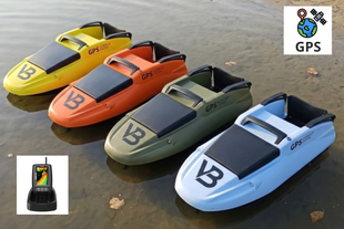 Скоростной кораблик для рыбалки Dr.Boat модель Vіbo Carp с цветным эхолотом Toslon TF520 и GPS навигацией. VBSGPS фото