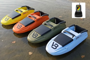 Скоростной кораблик для рыбалки Dr.Boat модель Vіbo Carp с цветным эхолотом Toslon TF520  VBSTF520 фото