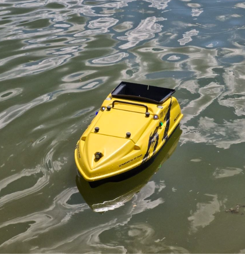 Кораблик для завозу прикормки Dr.Boat Poseidon. З кольоровим ехолотом Toslon TF520 та GPS автопілотом POSGPST75-Y фото
