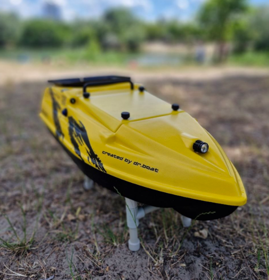Кораблик для завозу прикормки Dr.Boat Poseidon. З кольоровим ехолотом Toslon TF520 та GPS автопілотом POSGPST75-Y фото