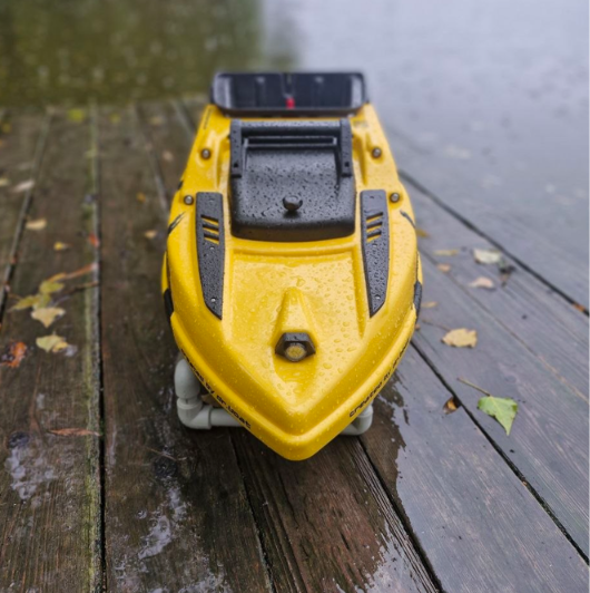 Кораблик для завозу прикормки Dr.Boat Barracuda 83 см. З кольоровим ехолотом Toslon TF520 та GPS автопілотом. Бункер ковш. BSY83SG фото