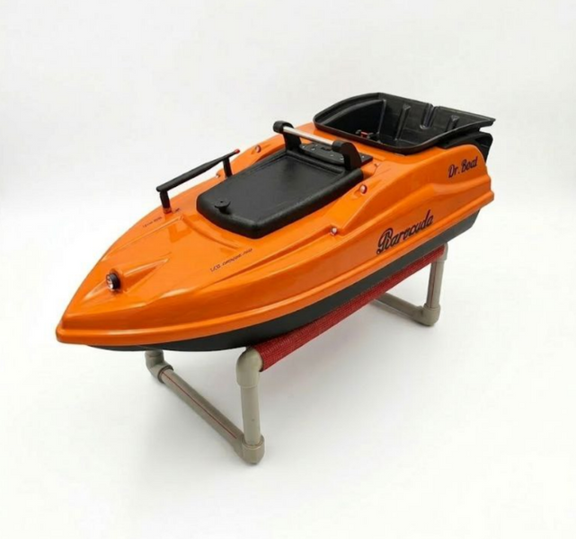 Скоростной кораблик с глубиномером и GPS навигацией для завоза прикормки Dr.Boat Varvar 65 см VRGPS65S фото