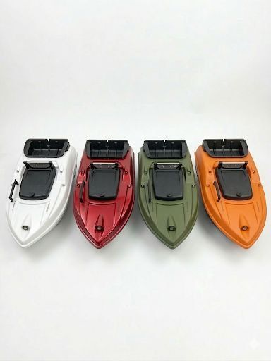 Скоростной кораблик с цветным эхолотом Toslon TF520 и GPS-навигацией для доставки прикормки Dr.Boat Varvar 65 см VRGPS65T фото