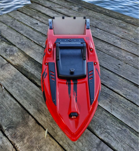 Кораблик для завоза прикормки Dr.Boat Barracuda 83 см. С глубиномером и GPS автопилотом. BGR83 фото