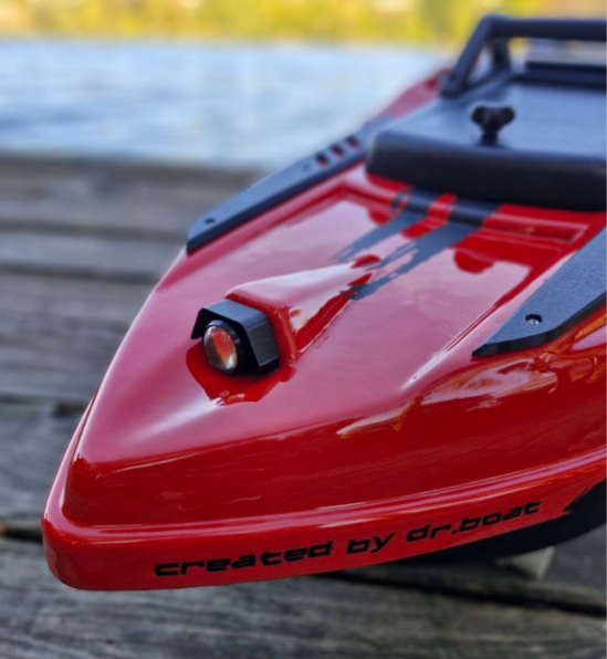 Кораблик для завоза прикормки Dr.Boat Barracuda 83 см. С глубиномером и GPS автопилотом. BR83 фото