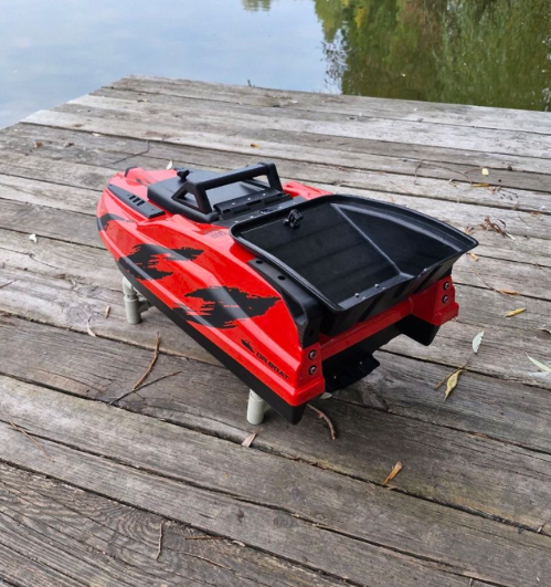 Скоростной кораблик с GPS автопилотом для завоза прикормки Dr.Boat Barracuda бункер ковш. BR83GPS фото