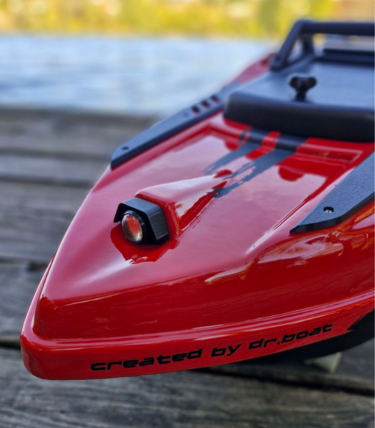 Скоростной кораблик с GPS автопилотом для завоза прикормки Dr.Boat Barracuda бункер ковш. BR83GPS фото