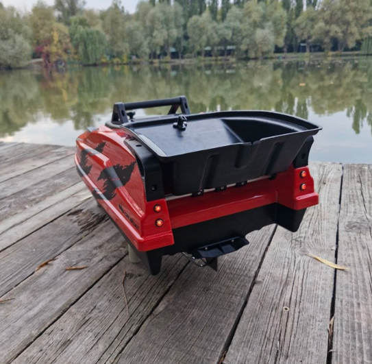 Скоростной кораблик с GPS автопилотом для завоза прикормки Dr.Boat Barracuda бункер ковш. BR83GPS фото