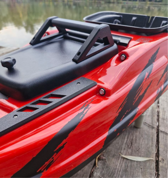 Скоростной кораблик с GPS автопилотом для завоза прикормки Dr.Boat Barracuda бункер ковш. BR83GPS фото