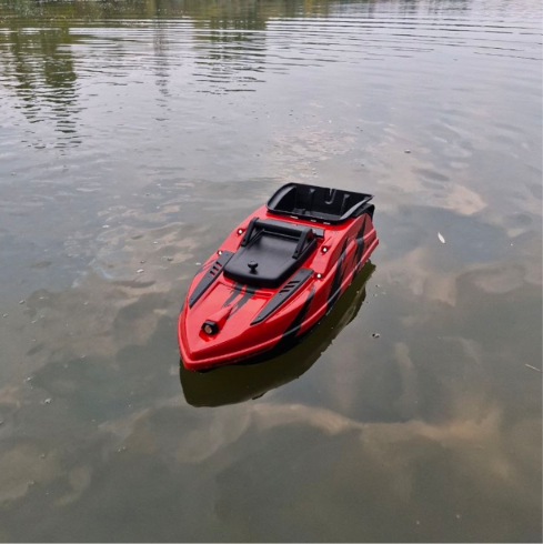 Кораблик для завозу прикормки Dr.Boat Barracuda 83 см. З ехолотом TWIN S2 та GPS автопілотом. Бункер ковш. BSR83SG фото