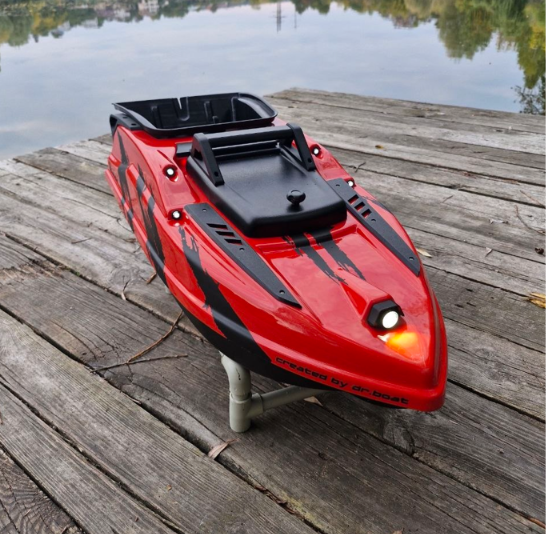 Кораблик для завозу прикормки Dr.Boat Barracuda 83 см. З ехолотом TWIN S2 та GPS автопілотом. Бункер ковш. BSR83SG фото