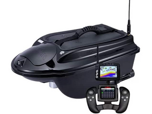 Карповий кораблик для завоза прикормки Boatman Actor PLUS PRO с GPS-автопилотом и цветным эхолотом RF100 PROGPSRF100 фото