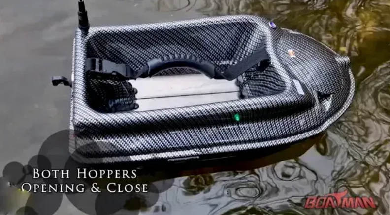 Карповий кораблик для завоза прикормки Boatman Actor PLUS PRO Carbon с GPS-автопилотом и цветным эхолотом RF100 СPROGPSRF100 фото