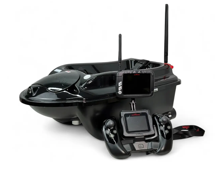 Карповий кораблик для завоза прикормки Boatman Actor PLUS PRO с GPS-автопилотом и цветным эхолотом RF100 PROGPSRF100B фото