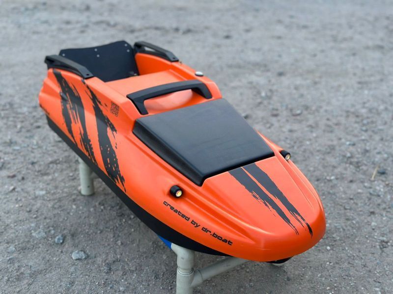 Скоростной кораблик для рыбалки Dr.Boat модель Vіbo Carp с цветным эхолотом Toslon TF520 и GPS навигацией. VBRSО фото