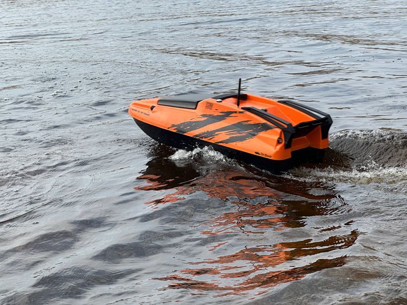 Скоростной кораблик для рыбалки Dr.Boat модель Vіbo Carp с цветным эхолотом Toslon TF520 и GPS навигацией. VBRSО фото