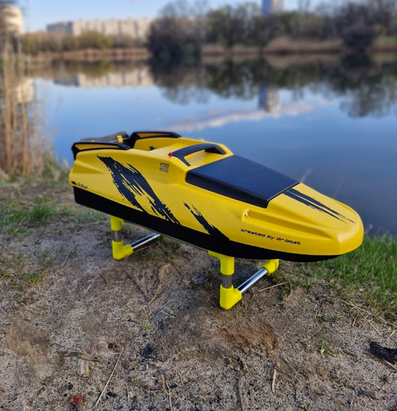 Скоростной кораблик с GPS навигацией для рыбалки Dr.Boat модель Vіbo Carp VBGPSY фото