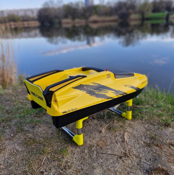 Скоростной кораблик с GPS навигацией для рыбалки Dr.Boat модель Vіbo Carp VBGPSY фото
